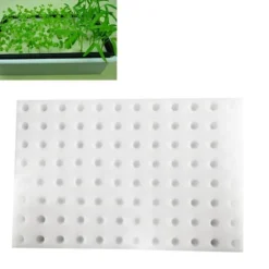Plantsvamp Trädgård Jordlös Odling Hydroponisk Plantskola Svampar Vit 30x20x2.5cm
