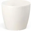 Plastkruka vit 15,5 cm Magnolia