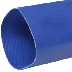 Platt brandslang 25 m 2" PVC för vattenleverans | Färg: Transparent | Storlek: 25 m