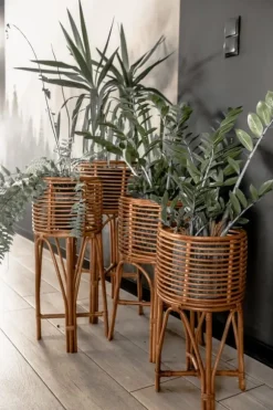 POLLIE M KARAMELL BLOMMSÄNG