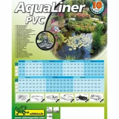 Pond Liner Ubbink AquaLiner PVC 0,5 mm 4 x 5 m