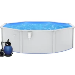 Pool med sandfilterpump 460x120 cm