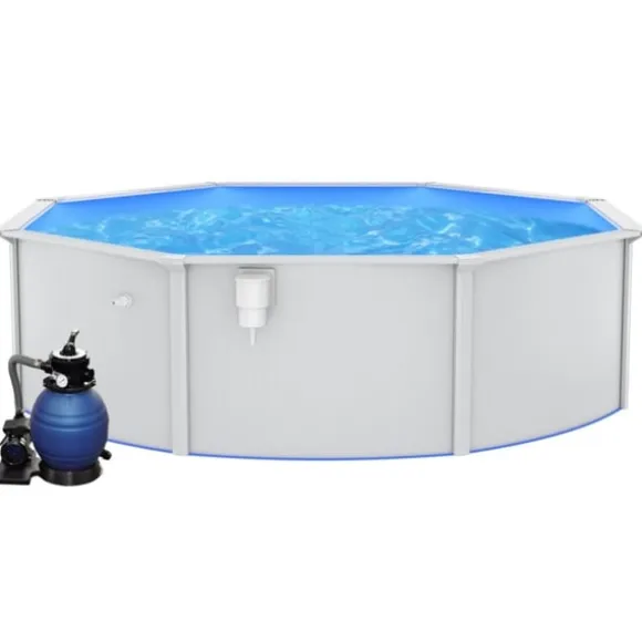 Pool med sandfilterpump 460x120 cm