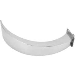 Pool Waterfall Fountain G1 Invändig gänga 304 Rostfritt stål Rund Böjd Design Utomhuspool Fontän för Lekplats