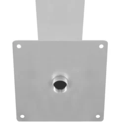 Poolfontän i rostfritt stål - Dekorativ poolaccessoar | Färg: Silver | Storlek: 64x30x52 cm