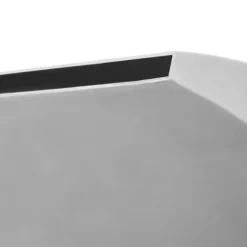 Poolfontän rostfritt stål 50x30x53 cm silver