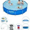 Poolpaket - Bestway Steel Pro Rund 366x76 cm