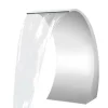 Poolvattenfall - Vattenfallblad - Metall - Kaskadeffekt - För Swimmingpool - Silver