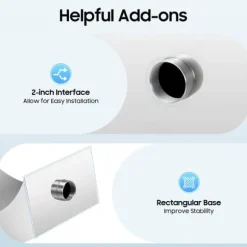 Poolvattenfall - Vattenfallblad - Metall - Kaskadeffekt - För Swimmingpool - Silver