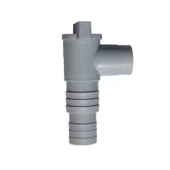 Poolventil med 2 slangklämmor för 32 mm slangar