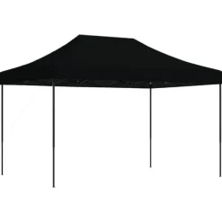 Pop-Up hopfällbart partytält 410x279x315 cm svart