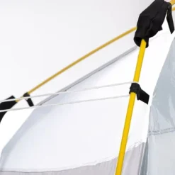 Pop-up kupoltält 4 pers, lätt & stabilt, UV50+, krokar, dörr/fönster, 1000 mm vattenpelare