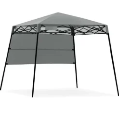 Pop-up Tält, 2.1m x 2.1m, Grå