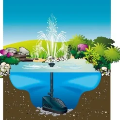 Powerclear 5000 filterdammpump - UBBINK - Vattenstråle- och mekanisk filtrering samt UV-C-filtrering