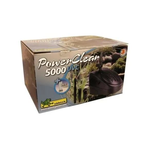 Powerclear 5000 filterdammpump - UBBINK - Vattenstråle- och mekanisk filtrering samt UV-C-filtrering