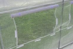 Professionell växthus för grönsaker - Hållbar metallram, UV-4 filterfilm, ventilationsfönster