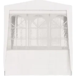 Professionellt partytält med väggar 2,5x2,5 m vit 90 g/m² - Partytält - Festtält - Home & Living