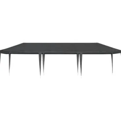 Professionellt partytält 4x9 m - UV- och vattentåligt | Färg: Antracit | Material: 90 g/m²