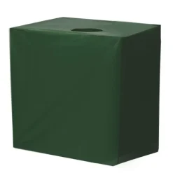 PROFFSIGT IBC-tanköverdrag 1000L – Grön vattentät skyddsöverdrag med UV-beskyttning (210D silverbelagd Oxfordtyg)