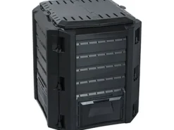 PROSPERPLAST COMBUSTER 380L BLACK 82 x 72 x 72cm