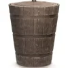 Prosperplast förvaringskärl för regnvatten RUSTICO 275L UMBRA WOOD