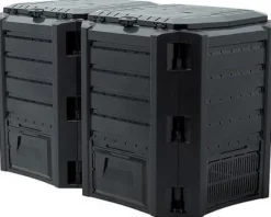 Prosperplast Module Compogreen, 800 l, Svart, Polypropylen (PP), Polen, 1350 mm, 719 mm