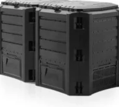 Prosperplast Module Compogreen, 800 l, Svart, Polypropylen (PP), Polen, 1350 mm, 719 mm