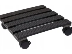 Prosperplast Växtkrukhållare på hjul, 29 x 29 cm