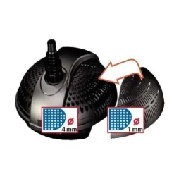 Pump för fontän - Pondovario - 3500 - Avtagbart rör - Termiskt skydd - Teleskopisk förlängning