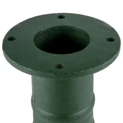 Pumpstativ i gjutjärn för svängpumpar 22,86x22,86x66cm, belagd handpumpställ med 8mm vägg, perfekt för trädgård och damm.
