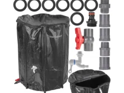 PVC hopfällbar lagringstank för regnvatten 500L (4)