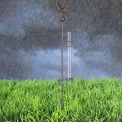 Regnmätare, 54x7x2 cm, Brun