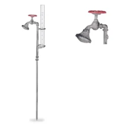 Regnmätare, 58,5x12x3,5 cm, Grå