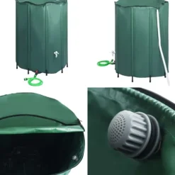 Regntunna hopfällbar med kran 1250 L - Regntunna - Regntunnor - Home & Living