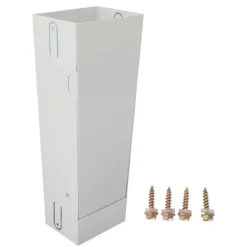 Regnvattenuppsamlingssystem 3x4in stuprörsavledare för gräsmatta