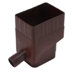 Regnvattenuppsamlingssystem UV-resistent stuprörsavledningskit - mörkbrun