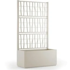 Rektangulär Ethica blomlåda 80 cm med kritspaljé