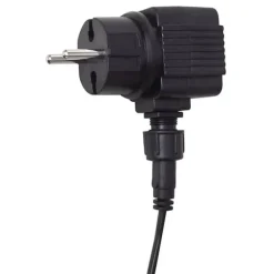 Rektangulär Vattenfall Poolfontän med LED-lampor i rostfritt stål | Storlek: 30 cm