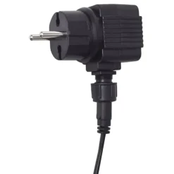 Rektangulärt Vattenfall Poolfontän med LEDs i rostfritt stål 30 cm - Fontäner