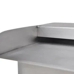 Rektangulärt Vattenfall Poolfontän med LEDs i rostfritt stål 30 cm - Fontäner