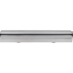 Rektangulärt Vattenfall Poolfontän med LEDs i rostfritt stål 60 cm