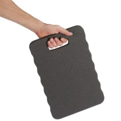 Relaxdays knäbräda spel av 2, för arbete i trädgården; verkstad, hem, skyddsmatta; lxP 40 x26 svart