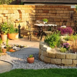 Relaxdays Trädgårds-/terrassfontän, antik design, kran, behållare, H x L x P: 72 x 26 x 31 cm, mörkgrön