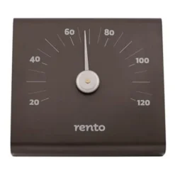 Rento bastutermometer i Aluminium Grafitgrå RENTO