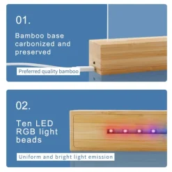 RGB bastutermometer - exakta temperatur- och luftfuktighetsavläsningar