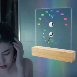 RGB bastutermometer - exakta temperatur- och luftfuktighetsavläsningar