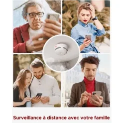 Rökdetektor - X-Sense - XS01-WX - Utbytbart batteri - Wi-Fi 2,4 GHz - Fotoelektrisk