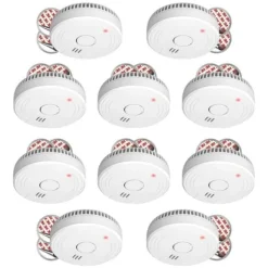 Röklarm - ELRO - FS1805 - 10-pack - Batteritid 5 år - Magnetisk fäste