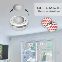 Röklarm - ELRO - FS1805 - 10-pack - Batteritid 5 år - Magnetisk fäste