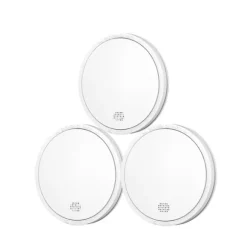 Röksensor, 10-årigt batteri, 85 dB larm,3PC
